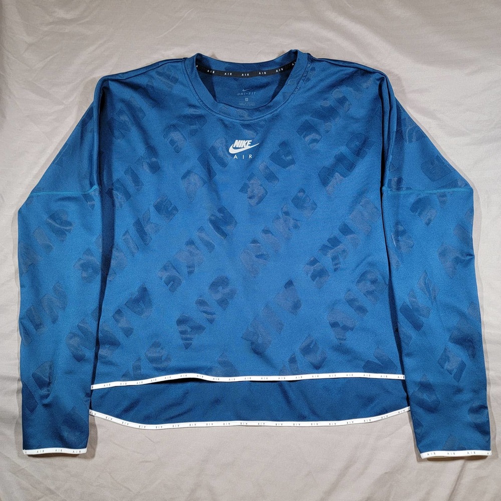 Nike Dri Fit Cropped Workout Shirt Size XL